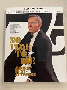 JAMES BOND 007 NO TIME TO DIE - BLU RAY SIZED - SLIP COVER ONLY NO DISC