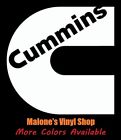 CUMMINS Diesel Truck Logo Vinyl Decal Sticker 12 Inch Multiple Colors Available!
