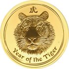 New Listing2010 AUSTRALIA Gold 1 oz. $100 LUNAR TIGER - Perth Mint  CAPSULE