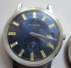 WALTHAM MENS VINTAGE WATCH - DARK BLUE DIAL WITH DATE MADE IN FRANCE 7 JEWELS