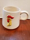 Vintage Holt Howard 1960 Tapered 3D Chicken Rooster Mug Cup, Japan, about 3.25