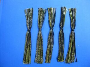 5 silicone Skirt- October Crawfish - Lure Spinnerbait Buzz jig Bass