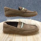 Rockport Shoes 11 M Adiprene Penny Loafers Tan Leather Casual Slip On K74442