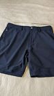 TASC Performance Tailored fit flat front Golf shorts sz 32 Sport Outdoors