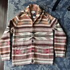 Lucky Brand Mens Cardigan Southwestern Aztec Sweater Large New NWT $129.00
