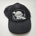 UW Platteville Ski & Snowboard Club Otto Hat Cap Black Used Mesh Snapback B21D