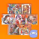 Lot 7 Sega Dreamcast Marvel vs Capcom SNK Psikyo Fan Disc Game Set w/Spine DC JP