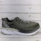 Hoka One One Clifton 4 Running Shoes Mens Size 12 Gray Athletic Sneakers