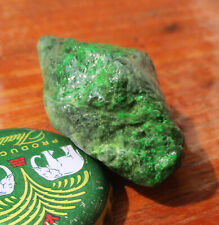 Maw Sit Sit Jade A Rough; 24.5 Grams; Burmese Classic Greens and Black Nugget.
