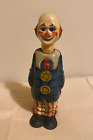 Distler Wind Up Clown Tin Wind-up Toy Germany ak-58