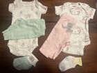 Gerber/Carter two outfits with socks new in on