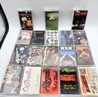 Vintage Lot of 18 Rock & Hair Metal 80's & 90's Cassettes w/Cases & Inserts
