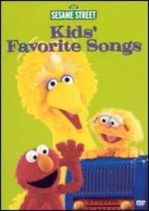 Sesame Street Kids Favorite Songs (DVD)  SONGS ON 2ND PHOTO  LIKE NEW