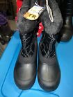 Women’s Winter Boots Size 11 Black TR -5 Faux Fur Lined Zipper