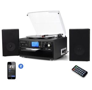 New ListingDIGITNOW Bluetooth Record Player Turntable with Stereo Speaker, LP Vinyl to M...