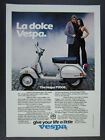 1979 Vespa P200E Scooter color photo vintage print Ad