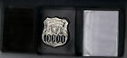 Philadelphia Police Officer Wallet holds Badge/money/credit cards with Gift Box