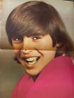 Davy Jones, The Monkees, Two Page Vintage Centerfold Poster