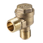Air Compressor Check Valve 90 Degree Male Threaded Brass Connector PT3/8