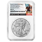 2023 (W) $1 American Silver Eagle NGC MS70 FDI Black Label