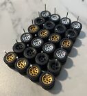 Hot Wheels - Matchbox Wheels Rubber Tires (6 Truck Sets) 1/64 Real Riders Pickup