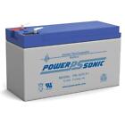 Power-Sonic 12V 7Ah Battery Replacement for Texas Hunter 650lb Deer Feeder
