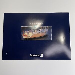 Vintage 1990s Oceanis 461 Yacht Beneteau Sales Manual & Specifications Sheet