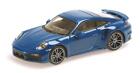 1:43 MINICHAMPS Porsche 911 (992) Turbo S Coupe Sport Design Blue 2021 410060072