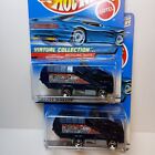 2000 Hot Wheels VIRTUAL COLLECTION RECYCLING TRUCK #143 - Lot of 2