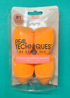 Real Techniques 4-Pk Miracle Complexion Makeup Sponges - BRAND NEW & FAST SHIP!