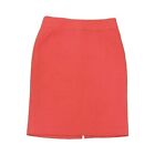 Lands' End Textured Coral Pencil Skirt Size 6 NWT