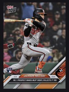 2024 TOPPS NOW 1st RBI MLB Debut Rookie-JACKSON HOLLIDAY(TOPPS Bunt Digital card