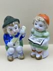 Vintage Unbranded 1950s Boy and Girl Salt And Pepper Shakers