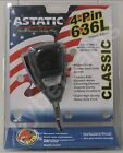 Retail Package ASTATIC 636 L noise canceling  CB  Ham Radio Microphone 4-pin Mic