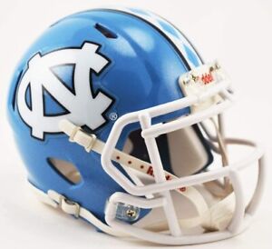 NORTH CAROLINA TAR HEELS NCAA Riddell SPEED Authentic MINI Football Helmet UNC