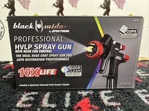 Spectrum Black Widow Professional HVLP Spray Gun BW-HVLP-RF #59825 BRAND NEW
