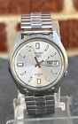 Men's Vintage Seiko 5 Automatic 17 Jewel Day Date Watch. Ref 7009-4040. Working