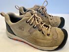 Women’s size 6 KEEN Leather Shoes Mid Hiking Boots Beige
