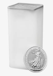 2024 Great Britain 1 oz Silver Britannia Coin (Lot of 100) Shipping Now!