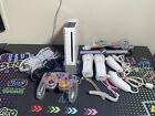 Nintendo Wii Console Bundle - RVL-001 - Gamecube Compatible - Tested Working !
