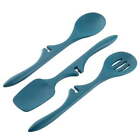 Rachael Ray 3-Piece Tools and Gadgets Lazy Kitchen Utensil Set, Marine Blue