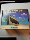 Commodore 64 Computer In Original Box With Power Supply, Manuals, Extras! Works!