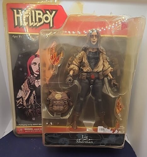 New Mezco Hellboy Comic Liz Sherman Action Figure Mike Mignola (See Pictures)