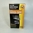 New Listing!New! Bird-X 10 ft. Plastic Polycarbonate Bird Spikes Kit W/ Adhesive Glue NEW!!