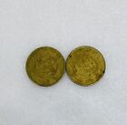Vintage 1997 Chuck E Cheese Copper Coin Tokens Set 26
