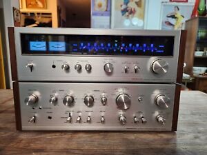 Vintage Pioneer SA-8100 Integrated Amplifier, TX-8100 Tuner. Tested And Deoxited