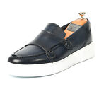 Maro Model - Genuine Leather Casual Loafer Men's Blue Shoes, Man Blue Loafer