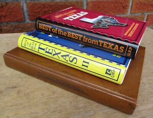 1932-1982 HOUSTON LIVESTOCK SHOW & BEST OF THE BEST FROM TEXAS I & II COOKBOOKS