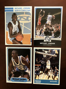 Michael Jordan North Carolina Tar Heels Basketball Sports Cards