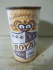 ROYAL PALE DRY FLAT TOP BEER CAN       -[EMPTY CANS, READ DESC.]-